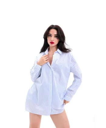 7448 GÖMLEK-PALERMO ÇİZGİLİ