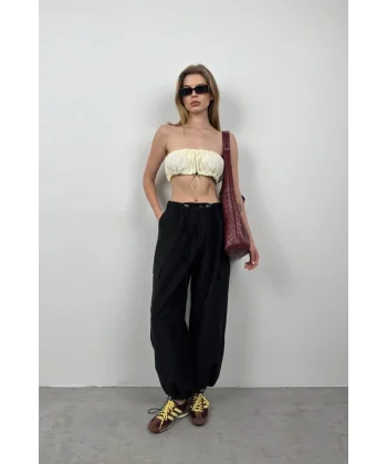 astik Detay traplez Crop