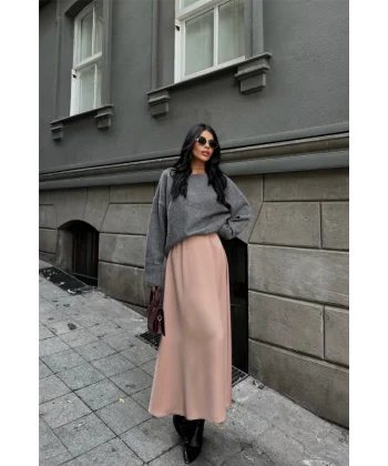 ATEN ŞANE BOY ETEK  Bej