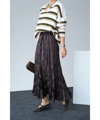 aten Uzun Etek  KAHVE