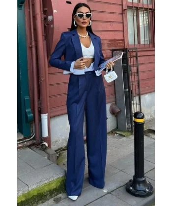 Audrey Crop Ceket Takım 10106