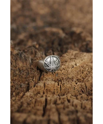 Ayarlanabilir Yaprak Model Erkek Yüzük