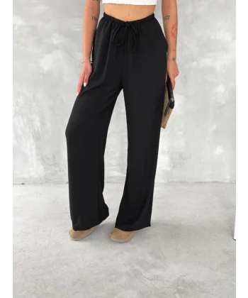 Ayrobin Oversize Pantalon - Siyah