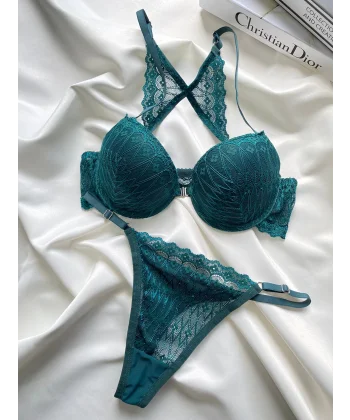 Azale Kelebek Takım - Yeşil