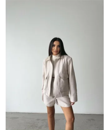 BAIKIRTI KAŞE FERUARI CEKET KIA  Taş