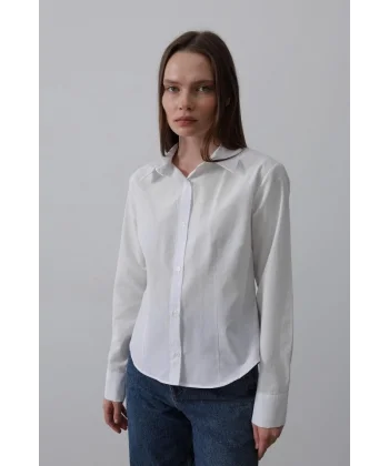 Basic Gömlek - Beyaz