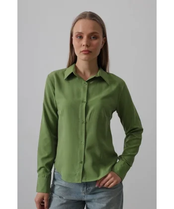Basic Gömlek - Çağla Yeşili