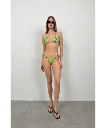 Baskılı Bikini Takım