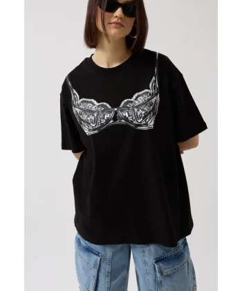 Baskılı Oversize Thirt