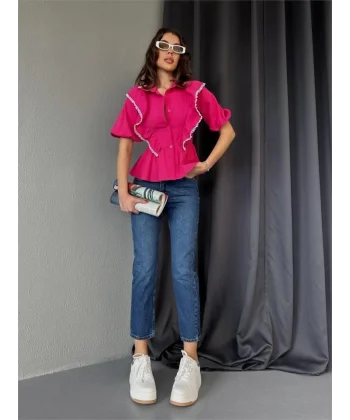 BEDEN OTURTAI FIRFIRI GÖEK  Fuşya