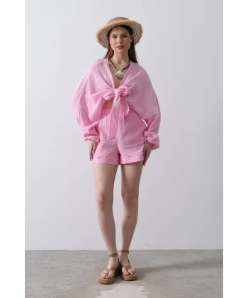 BEİ ATİKİ PÜKÜÜ ŞORT  Pembe