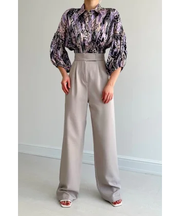 Beli astikli aten Gömlek  ila