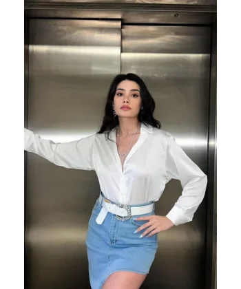 Beyaz aten Gömlek
