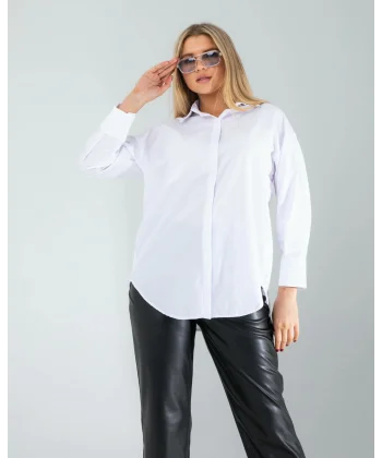 Beyaz Regular Fit Gömlek