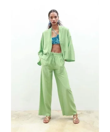 Blanca Plazzo Pantolon Takım 9852