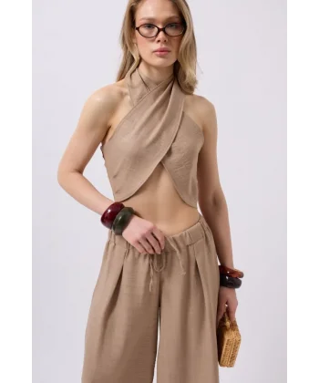 Çapraz Bağlamalı Keten Crop