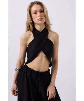 Çapraz Bağlamalı Keten Crop