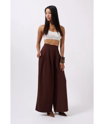 Casual Yüksek Bel Pantolon