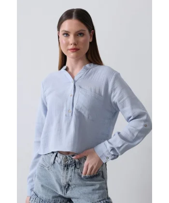 Cepli Hakim Yaka Bluz  Bebe avisi