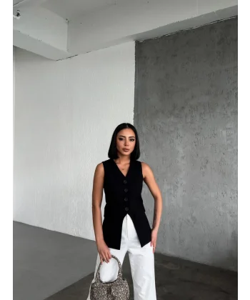 Chanel U Cep Kapakli Yelek