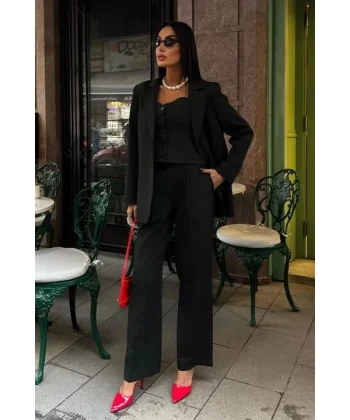 Cherries Büstiyerli Üçlü Takım 9891