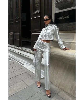 Christie Parlak Gabardin Takım 9914