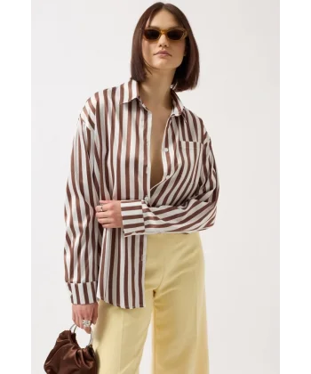 Çizgili aten Gömlek