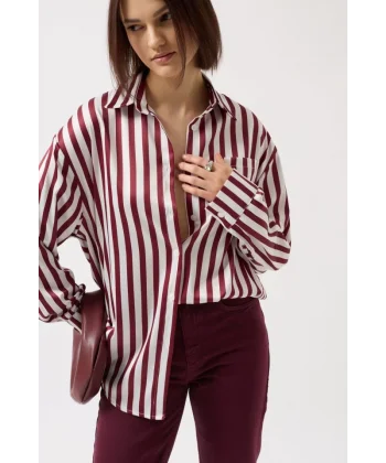 Çizgili aten Gömlek