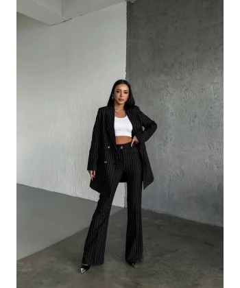 Çi̇zgi̇li̇ İspanyol Pantolon