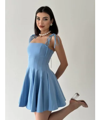 Clara Askılı ini Elbise