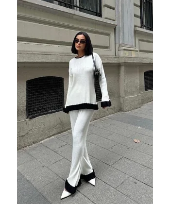 Coleman Çift Renk Triko Takım 9963