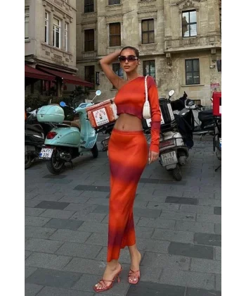 Columbus Tek Kol Crop Takım 9687