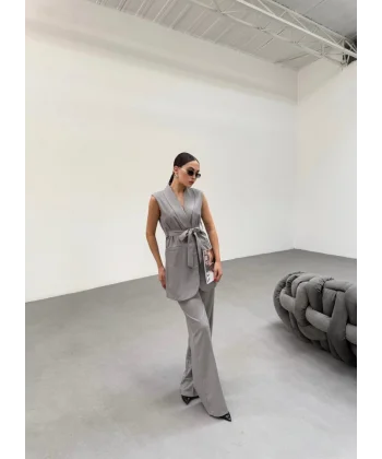 Cura Yelek Pantolon İki̇li̇ Takim