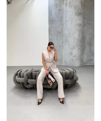 Cura Yelek Pantolon İki̇li̇ Takim