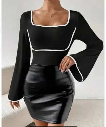 Dalgıç Kadın Bluz