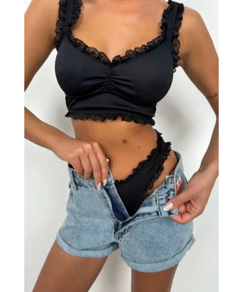 Dantel Detaylı Külot