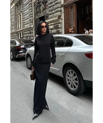 Darcy Etek Bluz Triko Takım 9969