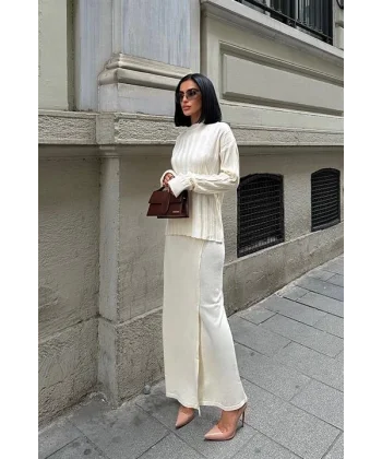 Darcy Etek Bluz Triko Takım 9969