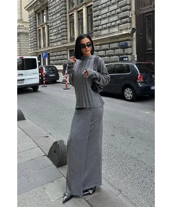 Darcy Etek Bluz Triko Takım 9969