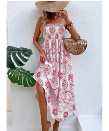 DİJİTAL BASKILI ELBİSE