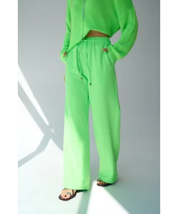 Dokuma Pantolon - Fıstık Yeşili