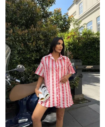 DUDAK BAKI GÖEK  ŞORT TAKI  Bej