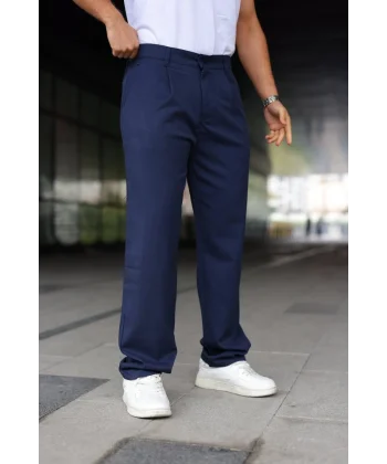 Erkek Beli Lastikli Baggy Pantolon