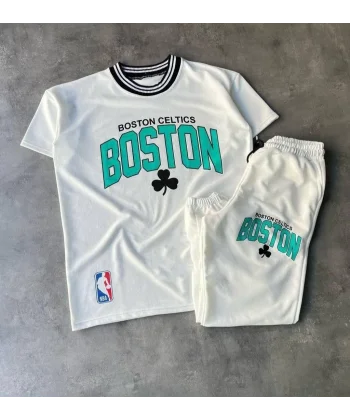 Erkek Dijital Baskılı Alt-Üst Eşofman Takımı - Beyaz