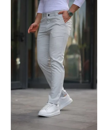 Erkek Dokuma Kumaş Pantolon