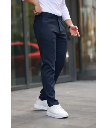 Erkek Dokuma Kumaş Pantolon