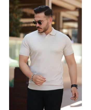 Erkek Hemşire Yaka Kısa Kollu Tişört