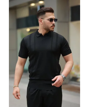 Erkek Hemşire Yaka Kısa Kollu Tişört