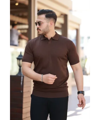 Erkek Hemşire Yaka Kısa Kollu Tişört