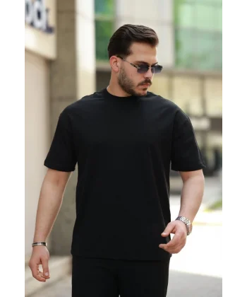 Erkek Kısa Kollu Basic Oversize Tshirt